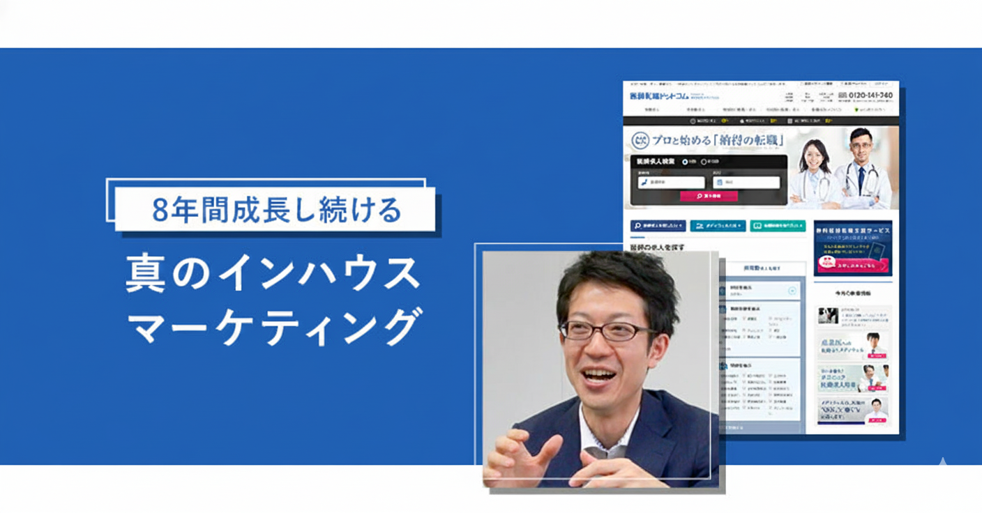 8年間成長し続ける、”真”のインハウスマーケティング
